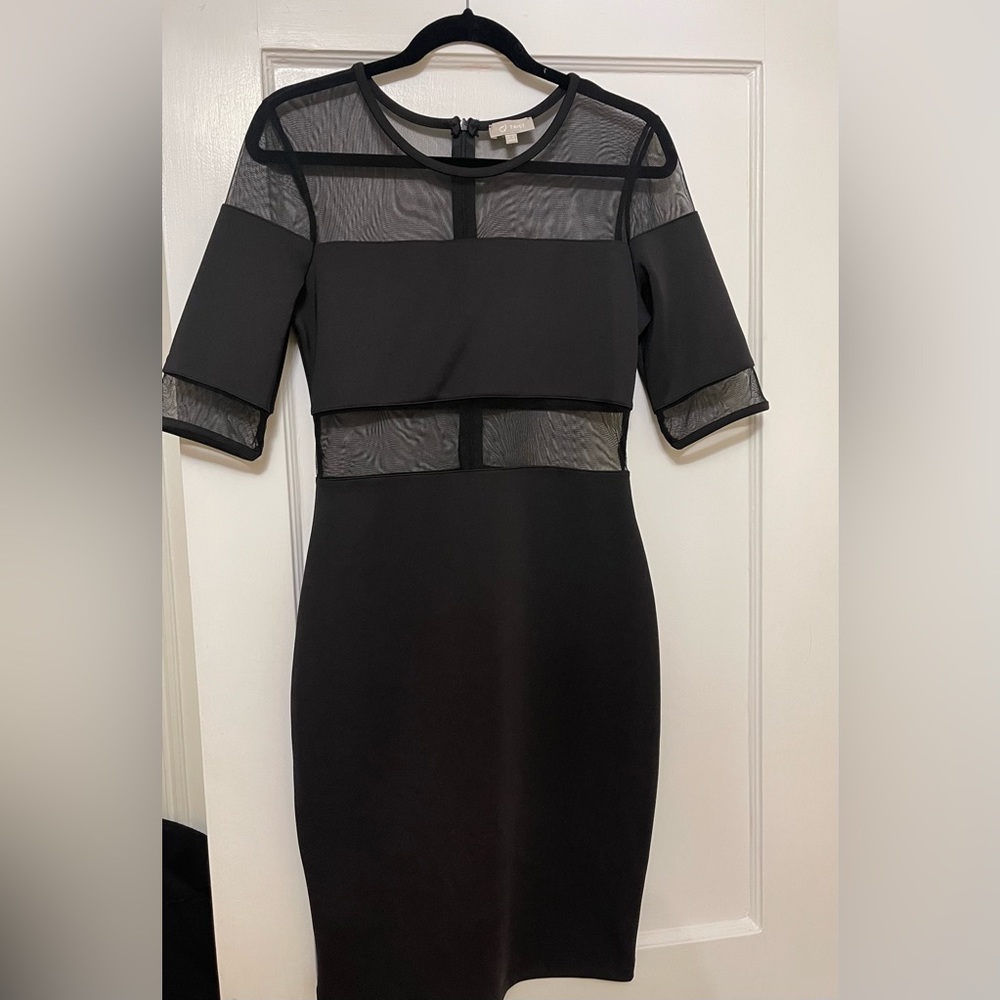 Neoprene mesh black dress (bought in Istanbul)